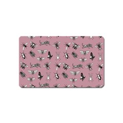 Insects Pattern Magnet (name Card)