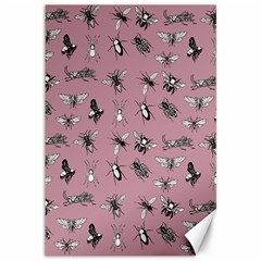 Insects pattern Canvas 12  x 18 