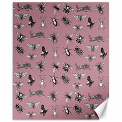 Insects pattern Canvas 16  x 20 