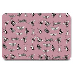 Insects Pattern Large Doormat by Valentinaart