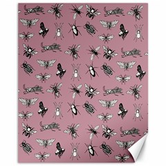 Insects pattern Canvas 11  x 14 