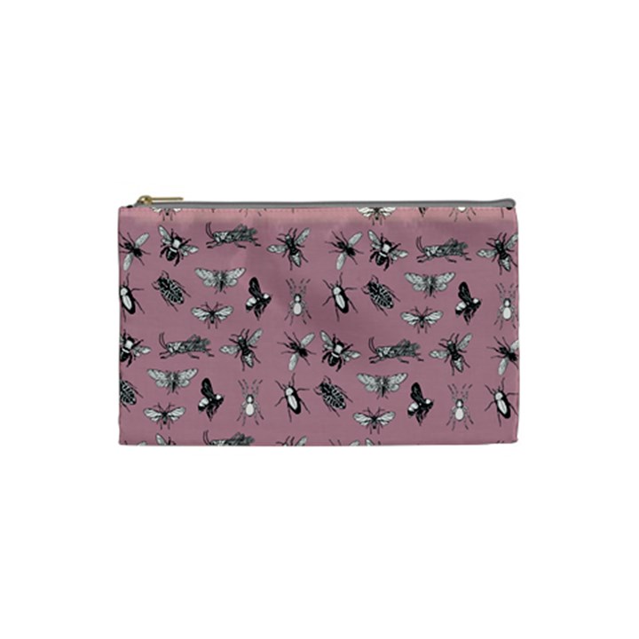 Insects pattern Cosmetic Bag (Small)