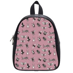 Insects pattern School Bag (Small)