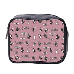 Insects pattern Mini Toiletries Bag (Two Sides)