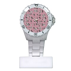 Insects pattern Plastic Nurses Watch