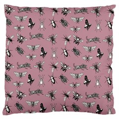 Insects pattern Standard Flano Cushion Case (Two Sides)