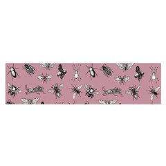 Insects pattern Oblong Satin Scarf (16  x 60 )