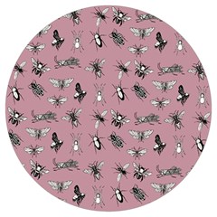 Insects pattern Round Trivet