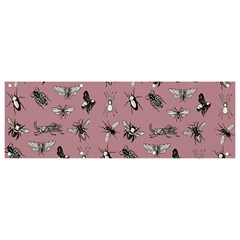 Insects pattern Banner and Sign 9  x 3 