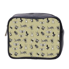 Insects Pattern Mini Toiletries Bag (two Sides) by Valentinaart