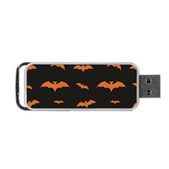 Bat Pattern Portable Usb Flash (two Sides) by Valentinaart