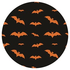 Bat Pattern Round Trivet by Valentinaart