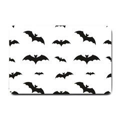Bat Pattern Small Doormat by Valentinaart