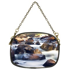 River Nature Stream Brook Water Rocks Landscape Chain Purse (one Side) by danenraven