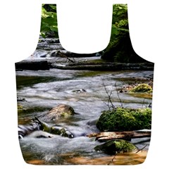 Bach Water Landscape Nature Forest Summer Sun Full Print Recycle Bag (xl) by danenraven