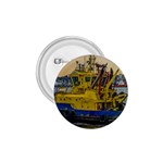 Tugboat Sailing At River, Montevideo, Uruguay 1.75  Buttons Front