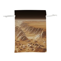 Mars Crater Planet Canyon Cliff Nasa Astronomy Lightweight Drawstring Pouch (m) by danenraven