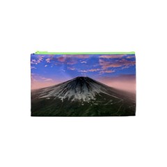 Mount Mountain Fuji Japan Volcano Mountains Cosmetic Bag (xs) by danenraven