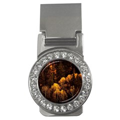 Autumn Fall Foliage Forest Trees Woods Nature Money Clips (cz)  by danenraven