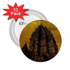 Temple Prambanan Java Indonesia 2 25  Buttons (10 Pack)  by danenraven