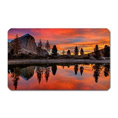 Lago Di Limides Dolomites Alps Italy Mountains Magnet (rectangular) by danenraven