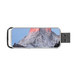 Matterhorn Mountain High Mountains Landscape Portable Usb Flash (two Sides) by danenraven