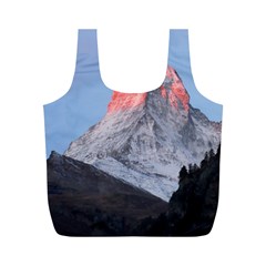 Matterhorn Mountain High Mountains Landscape Full Print Recycle Bag (m) by danenraven