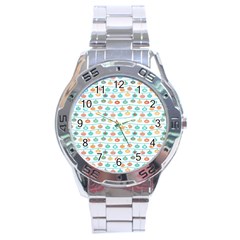 X Mas Texture Pack 2 Stainless Steel Analogue Watch by artworkshop