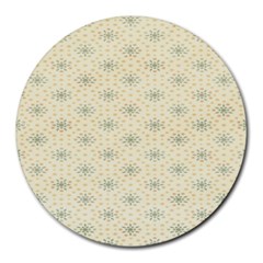 X Mas Texture Pack 3 Round Mousepad by artworkshop