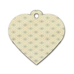 X Mas Texture Pack 3 Dog Tag Heart (one Side) by artworkshop