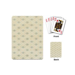 X Mas Texture Pack 3 Playing Cards Single Design (mini) by artworkshop