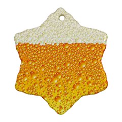 Bubble Beer Ornament (Snowflake)