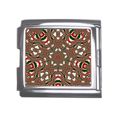Christmas-kaleidoscope Mega Link Italian Charm (18mm)
