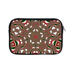 Christmas-kaleidoscope Apple Ipad Mini Zipper Cases by artworkshop