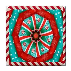 Christmas Kaleidoscope Face Towel by artworkshop