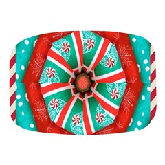 Christmas Kaleidoscope Mini Square Pill Box