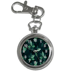 Leaves Pattern Key Chain Watches by artworkshop