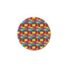 Lego Background Golf Ball Marker (10 Pack) by artworkshop