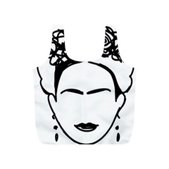 Frida Kahlo  Full Print Recycle Bag (s) by Sobalvarro