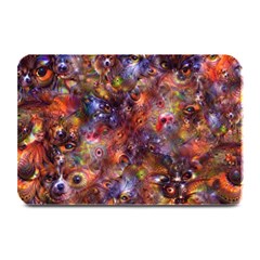 Fantasy Surreal Animals Psychedelic Pattern Plate Mats by danenraven