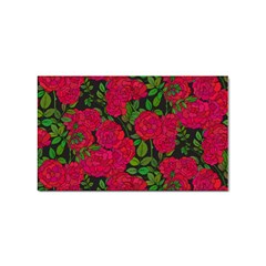 Seamless-pattern-with-colorful-bush-roses Sticker (rectangular) by BangZart