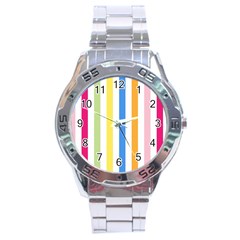 Stripes-g9dd87c8aa 1280 Stainless Steel Analogue Watch