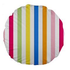 Stripes-g9dd87c8aa 1280 Large 18  Premium Round Cushions