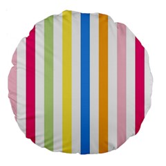 Stripes-g9dd87c8aa 1280 Large 18  Premium Flano Round Cushions