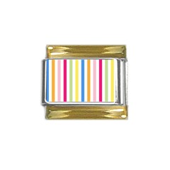 Stripes-g9dd87c8aa 1280 Gold Trim Italian Charm (9mm) by Smaples