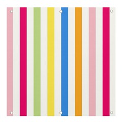 Striped Banner and Sign 4  x 4 