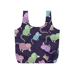 Animals Mouse Cartoon Full Print Recycle Bag (s) by artworkshop