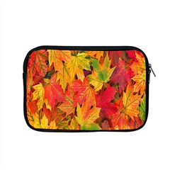 Autumn Background Maple Leaves Apple Macbook Pro 15  Zipper Case by artworkshop