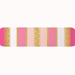 Lace Gold Euclidean Large Bar Mat by artworkshop