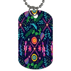 Pattern Nature Design Dog Tag (two Sides) by artworkshop